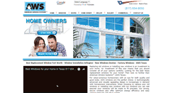 Desktop Screenshot of americanwindowsystems.com